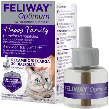 Pack 3 Recambios Antiestrés para gato Feliway Optimum