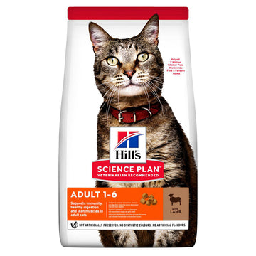 HILL'S SCIENCE PLAN Alimento para Gatos Adultos con Cordero 10kg