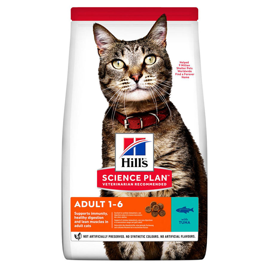 HILL'S SCIENCE PLAN Alimento para Gatos Adultos con Atún 10kg