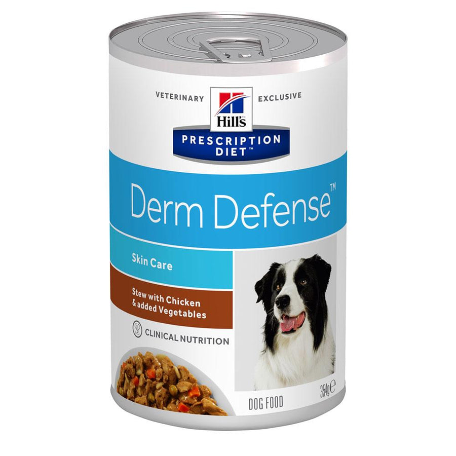Hill's PRESCRIPTION DIET Derm Defense Alimento para perros Estofado con Pollo y Verduras