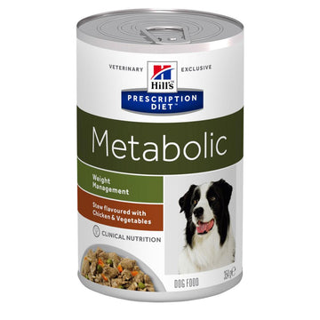 Hill's PRESCRIPTION DIET Metabolic Alimento para perros Estofado con sabor a Pollo y Verduras