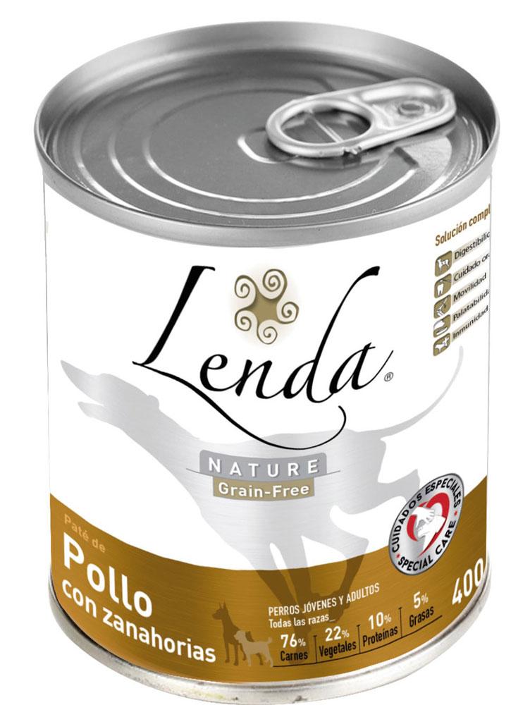 Comida para perros Húmeda Súper Premium Lenda Pollo con Zanahoria