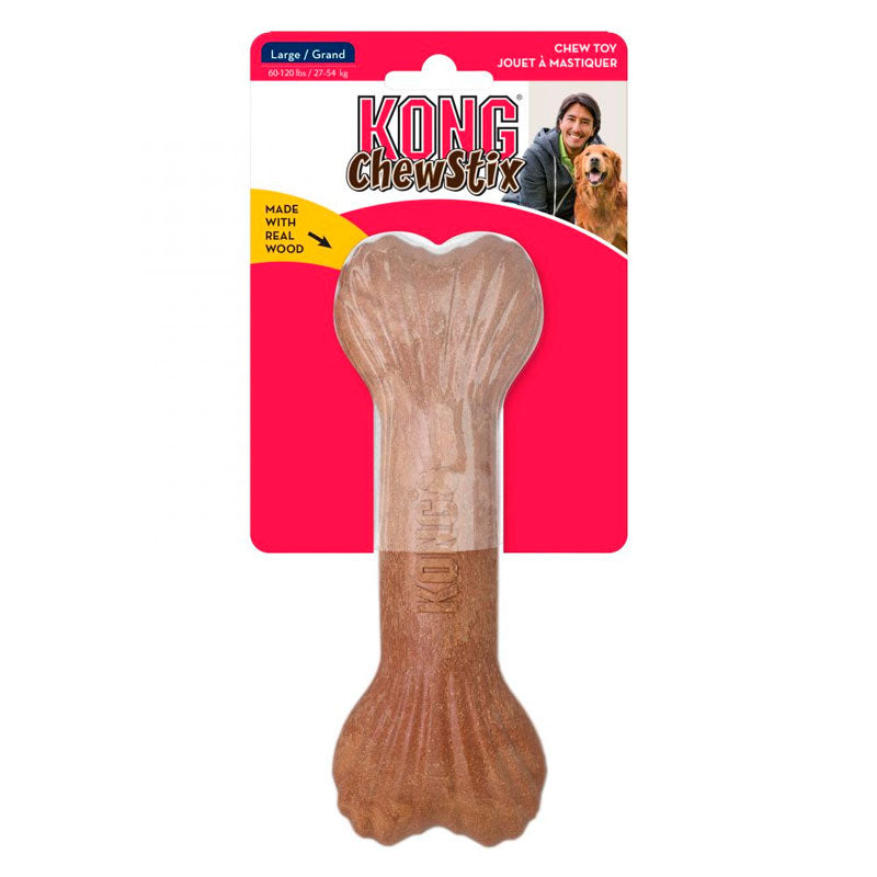 KONG Chewstix Bone de madera para perro